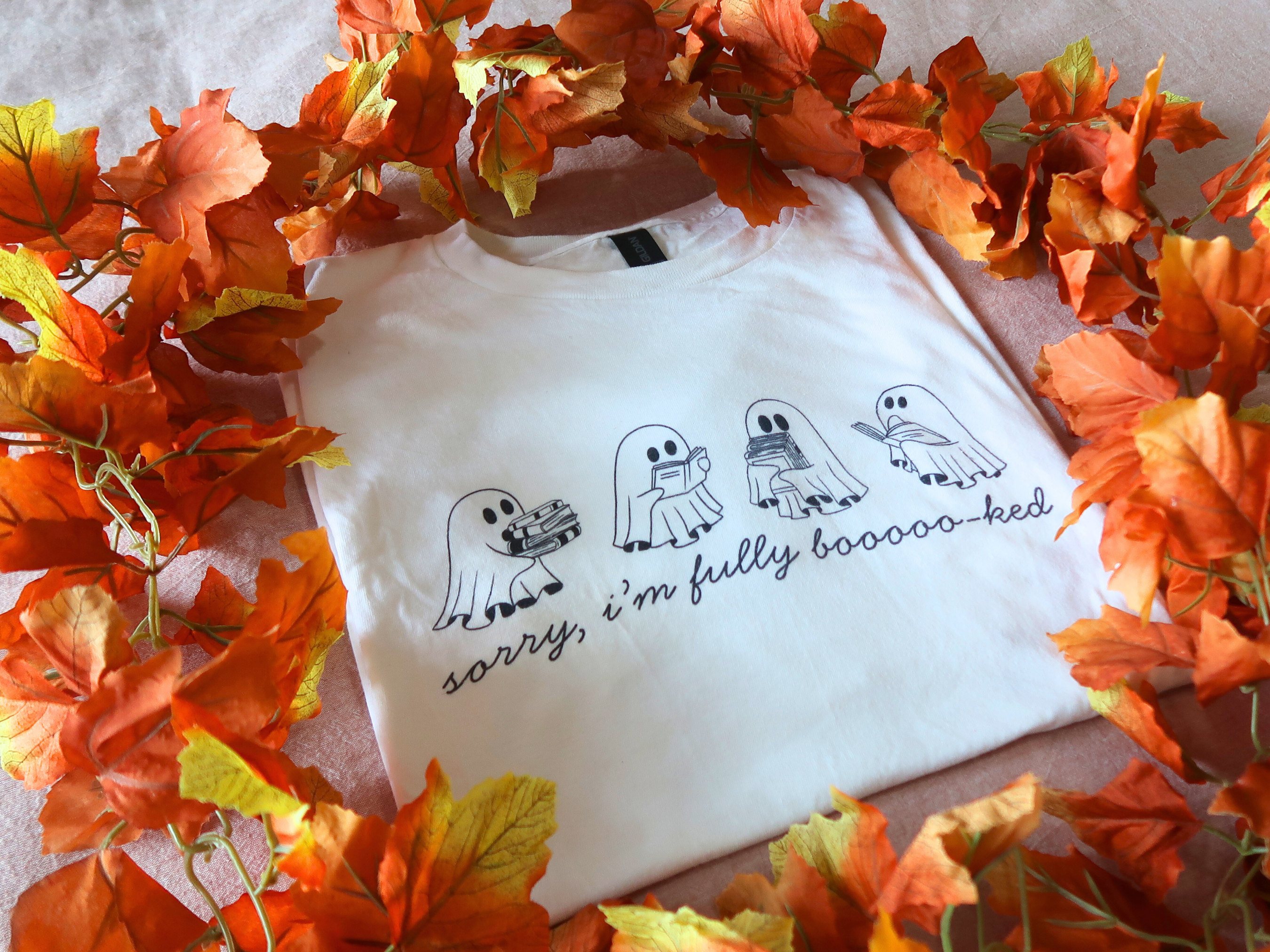 Ghost Halloween Reader Tee