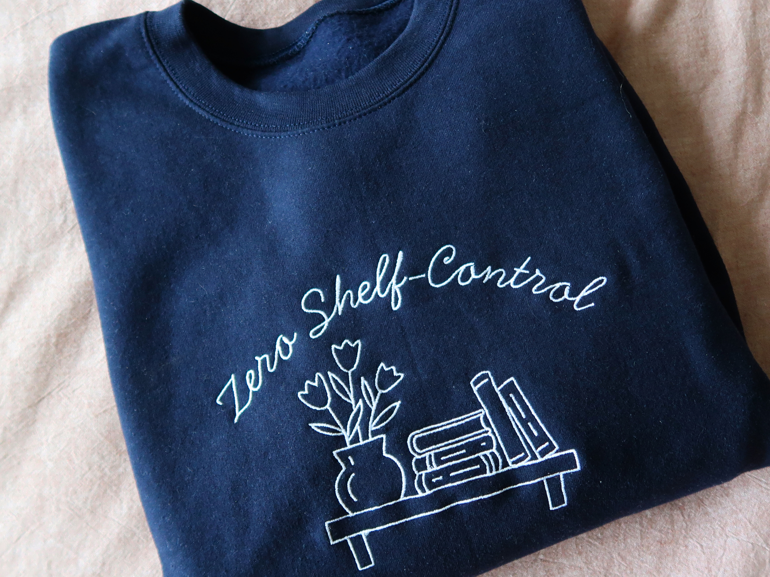 Zero Shelf-Control Embroidered Crewneck