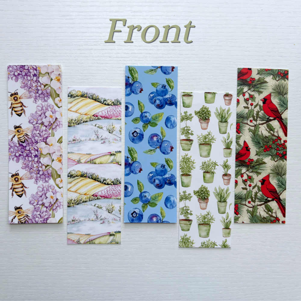 Bookmark Bundle | Five Months of Cozy Reader Club Bookmarks Shipped Straight to You