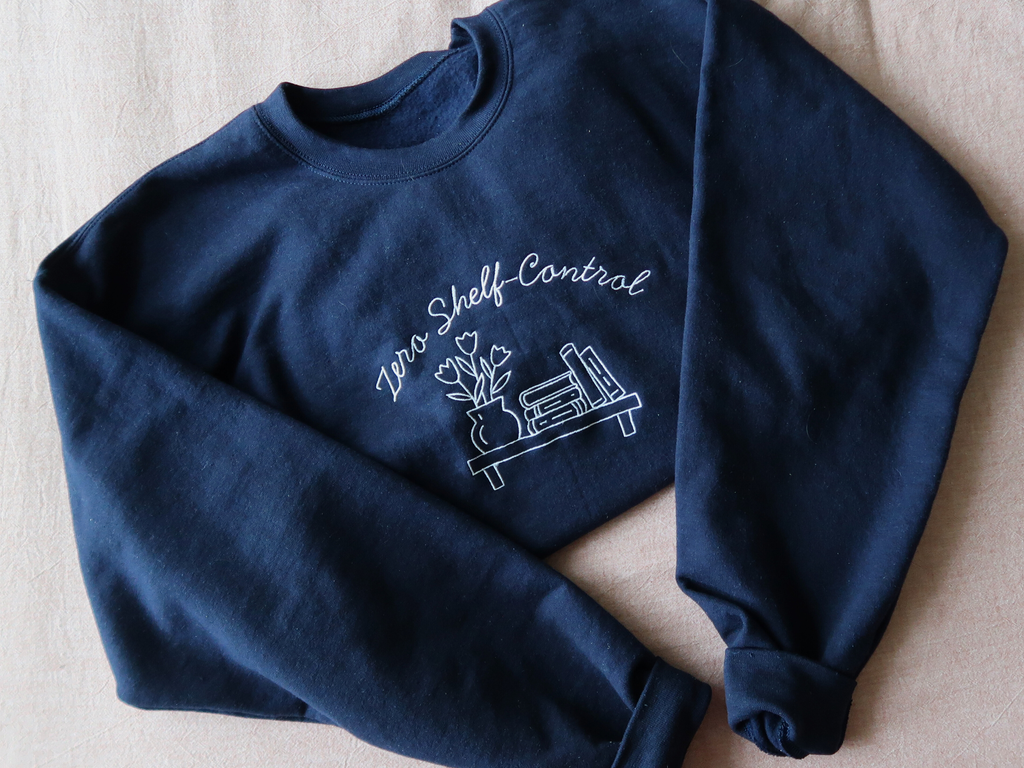 Zero Shelf-Control Embroidered Crewneck
