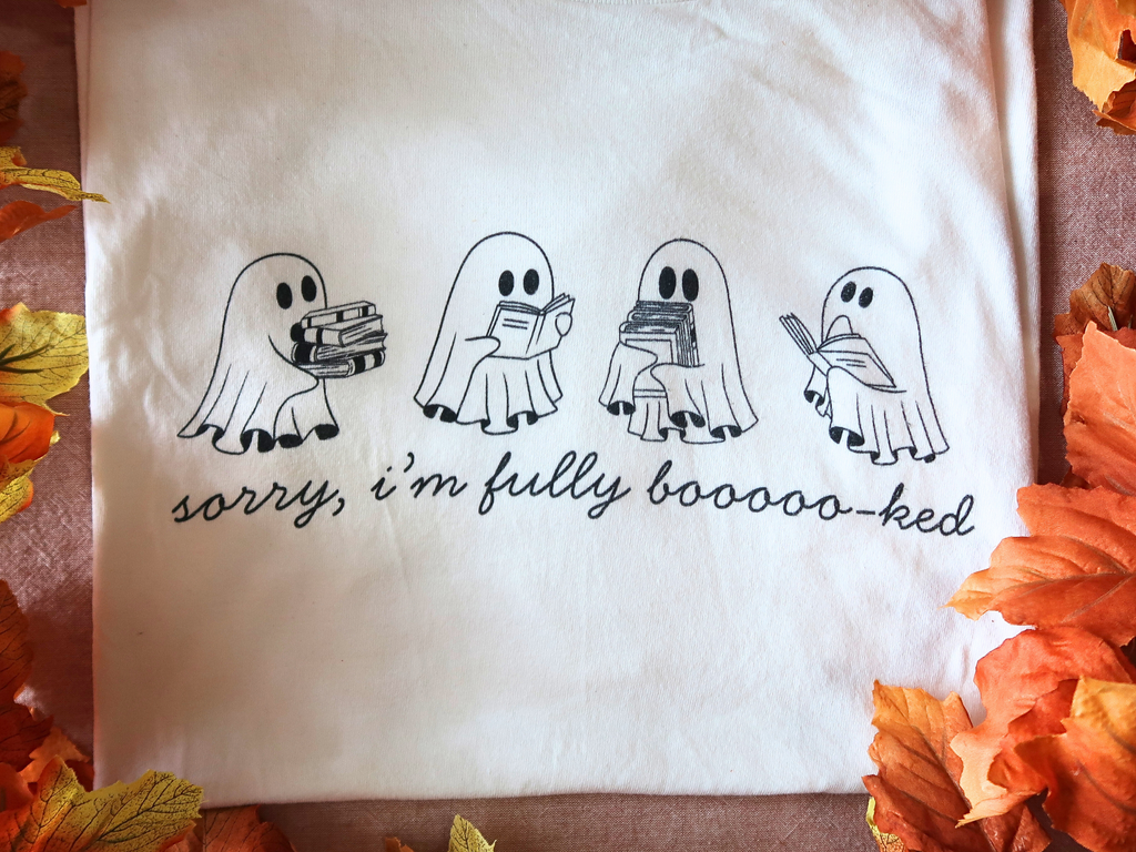 Ghost Halloween Reader Tee
