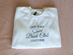 Book Club Uniform Crewneck